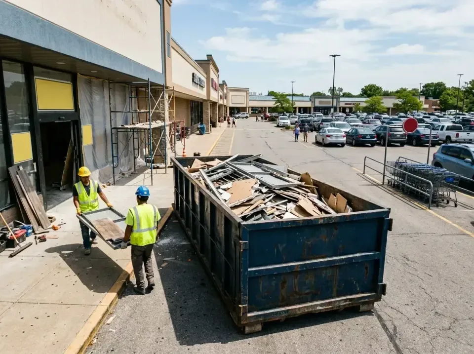 retail-store-renovation-debris-003 — frequently asked questions, Roll-off Dumpster Rentals in Grasonville, MD